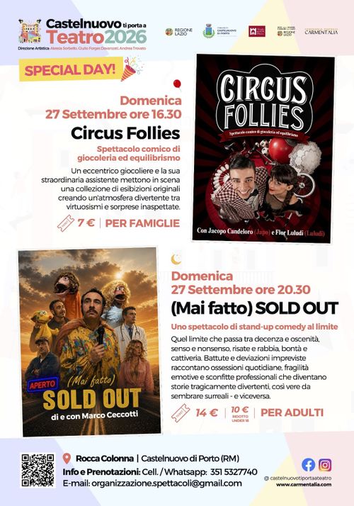 Castelnuovo ti porta a teatro - special